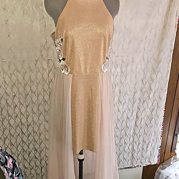 Floral Shimmer Dress - Picture 4 of 4